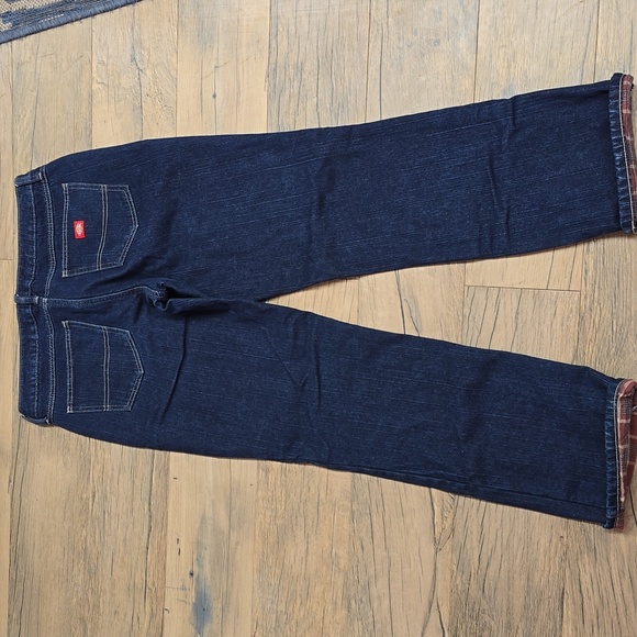 Dickies Women's Straight Leg Jeans - Dark Blue - Picture 4 of 13